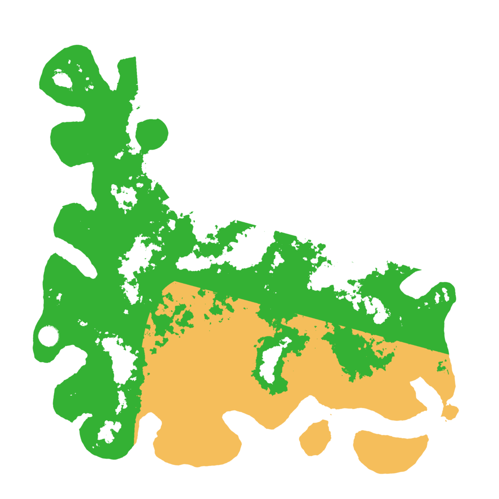 Biome Rust Map: Barren, Size: 4300, Seed: 56070124