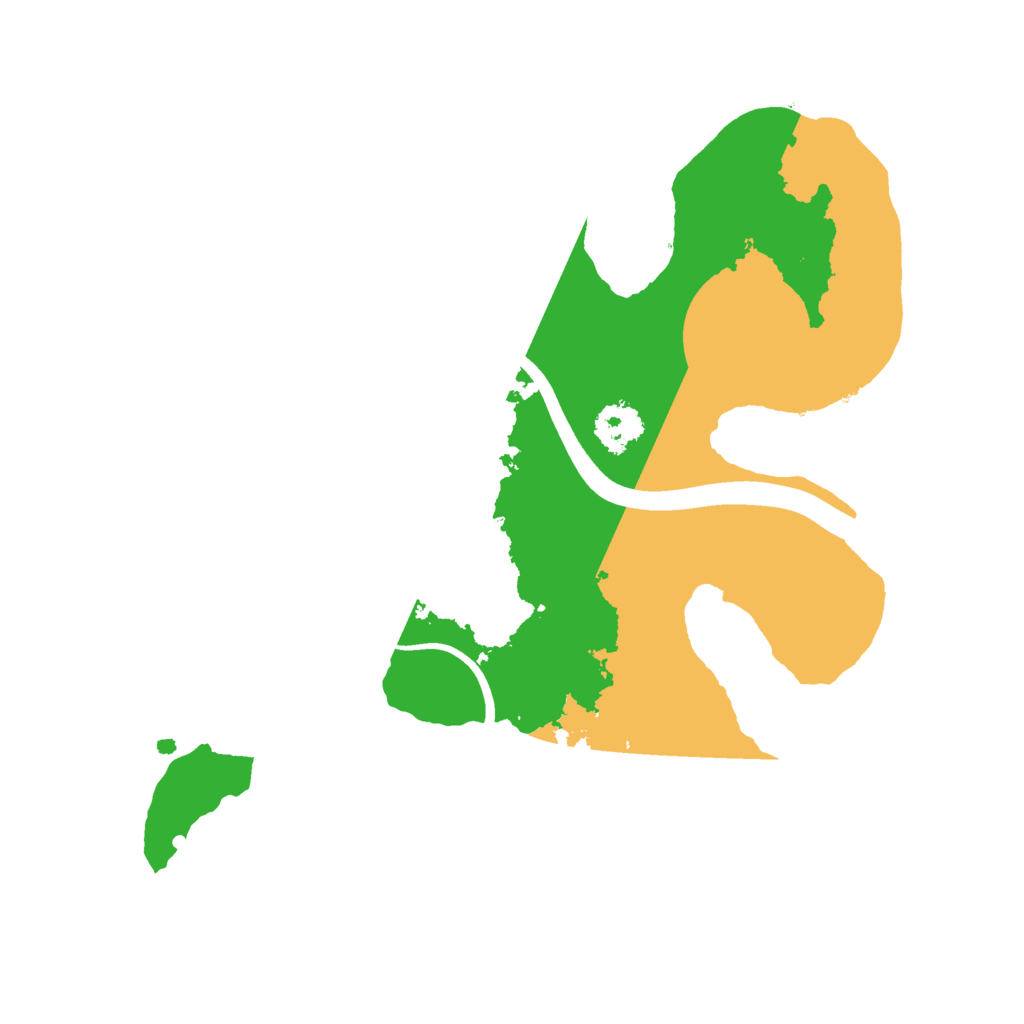 Biome Rust Map: Procedural Map, Size: 2200, Seed: 1949472653