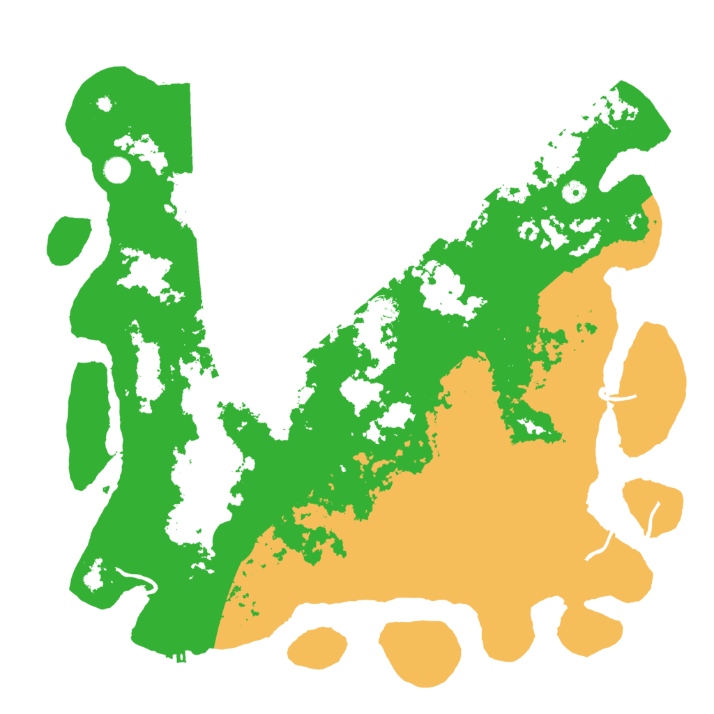 Biome Rust Map: Procedural Map, Size: 4700, Seed: 25010