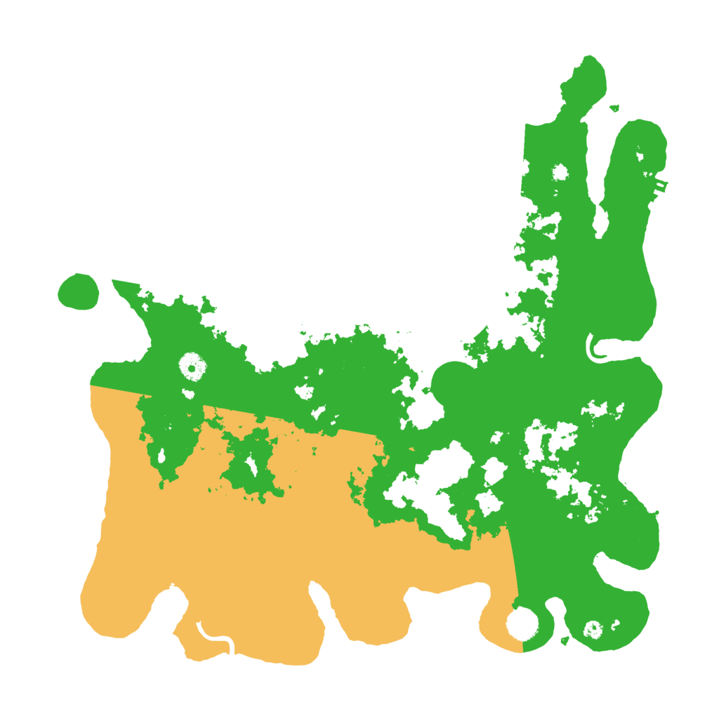 Biome Rust Map: Procedural Map, Size: 4000, Seed: 717744490