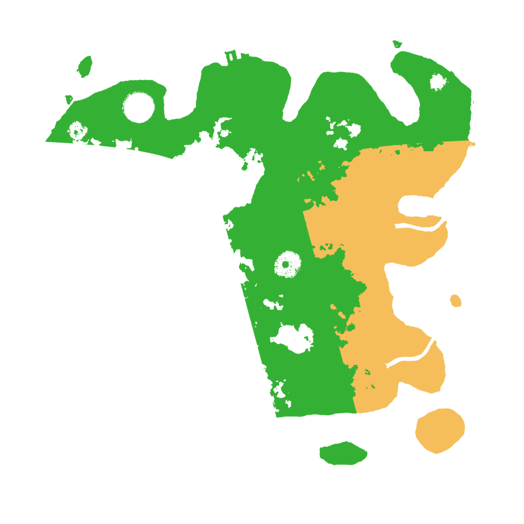 Biome Rust Map: Procedural Map, Size: 3000, Seed: 17256