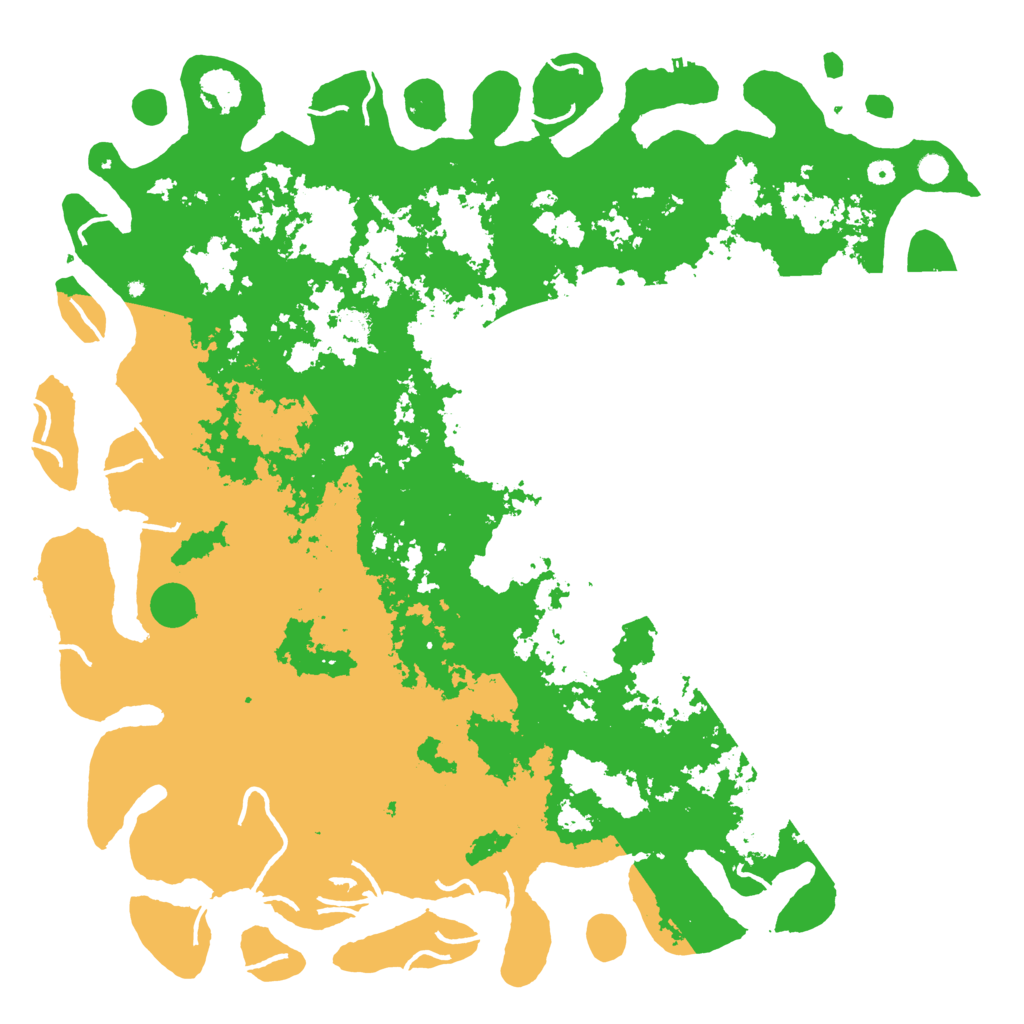 Biome Rust Map: Procedural Map, Size: 6000, Seed: 591682568