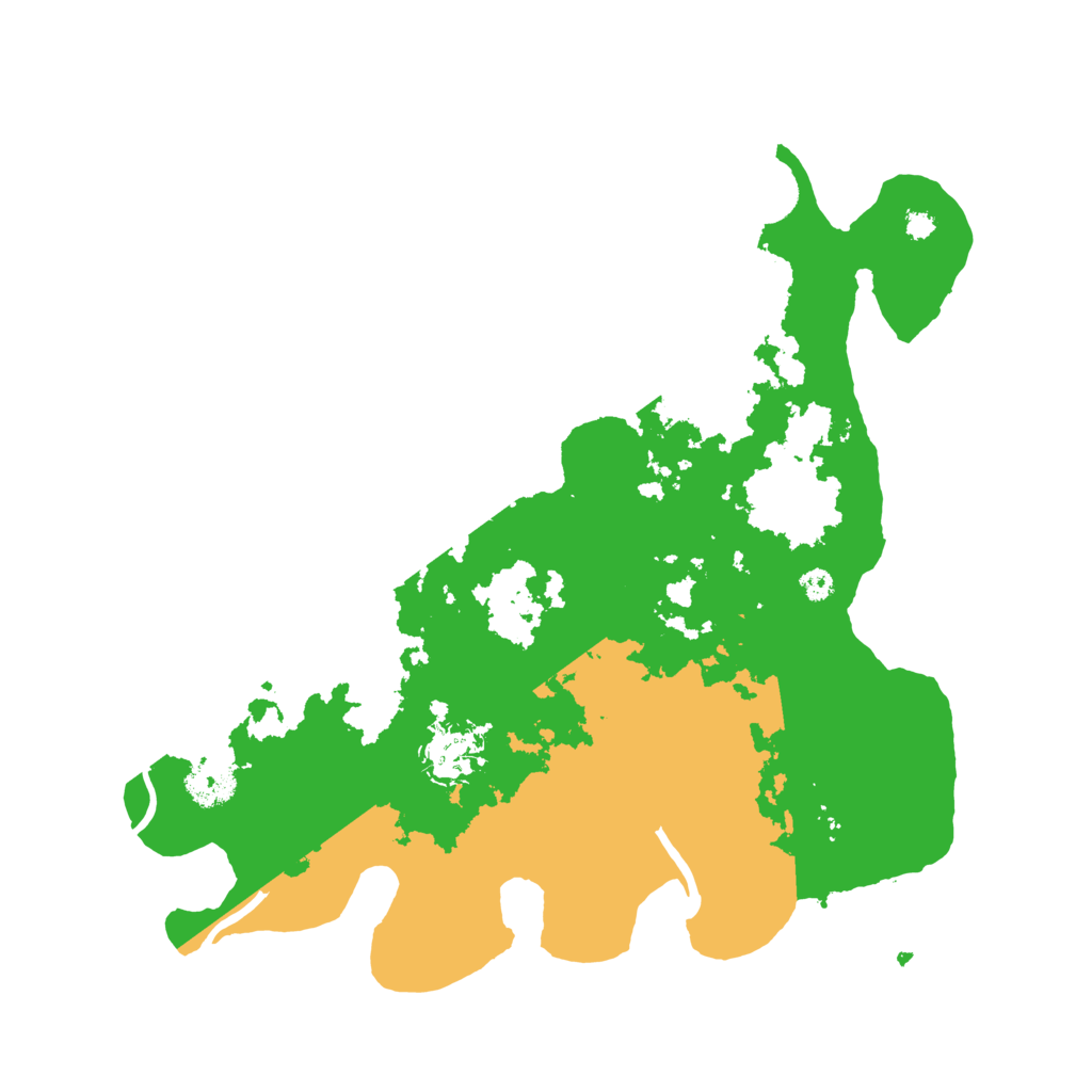 Biome Rust Map: Procedural Map, Size: 3500, Seed: 1935824160