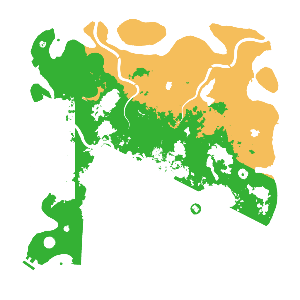 Biome Rust Map: Procedural Map, Size: 4500, Seed: 832778670