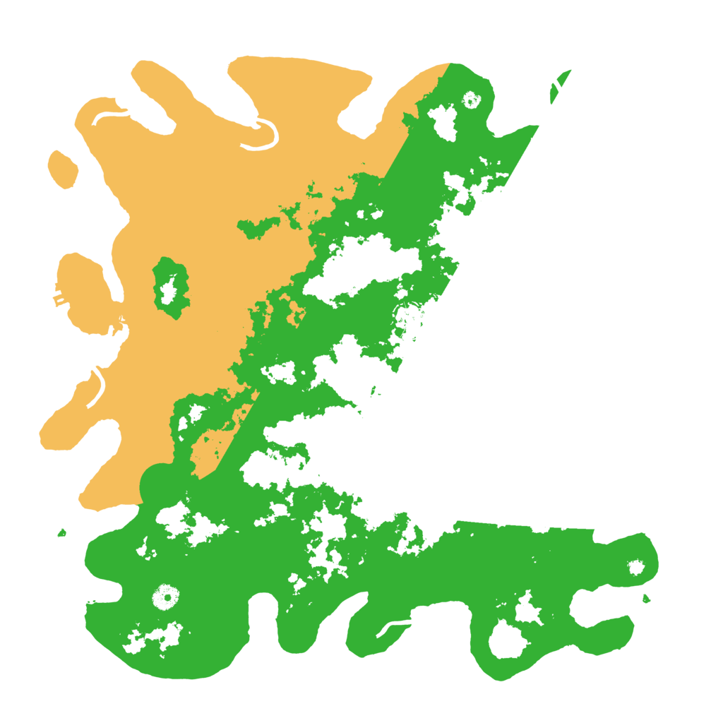 Biome Rust Map: Procedural Map, Size: 4250, Seed: 1391646578