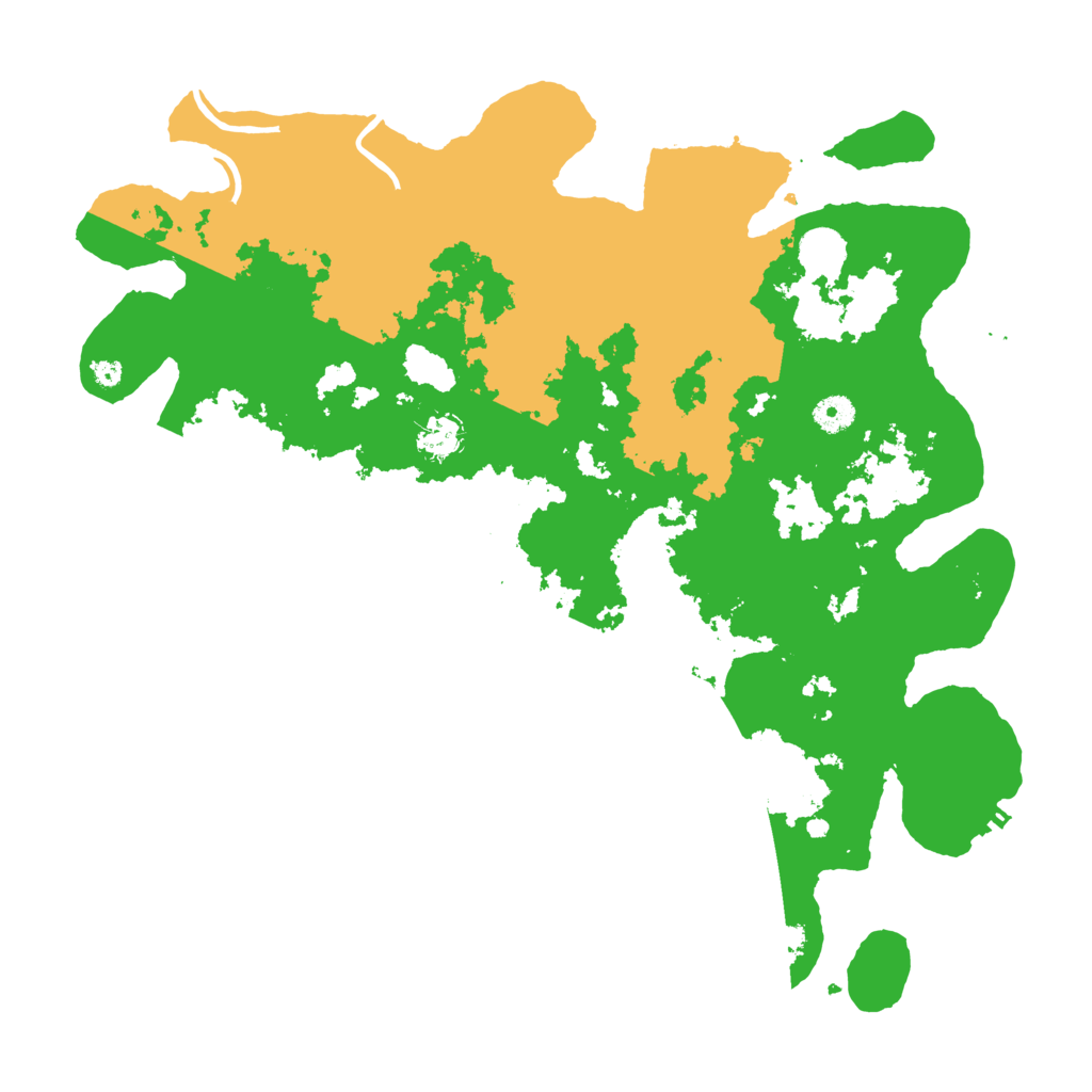 Biome Rust Map: Procedural Map, Size: 4250, Seed: 857245613