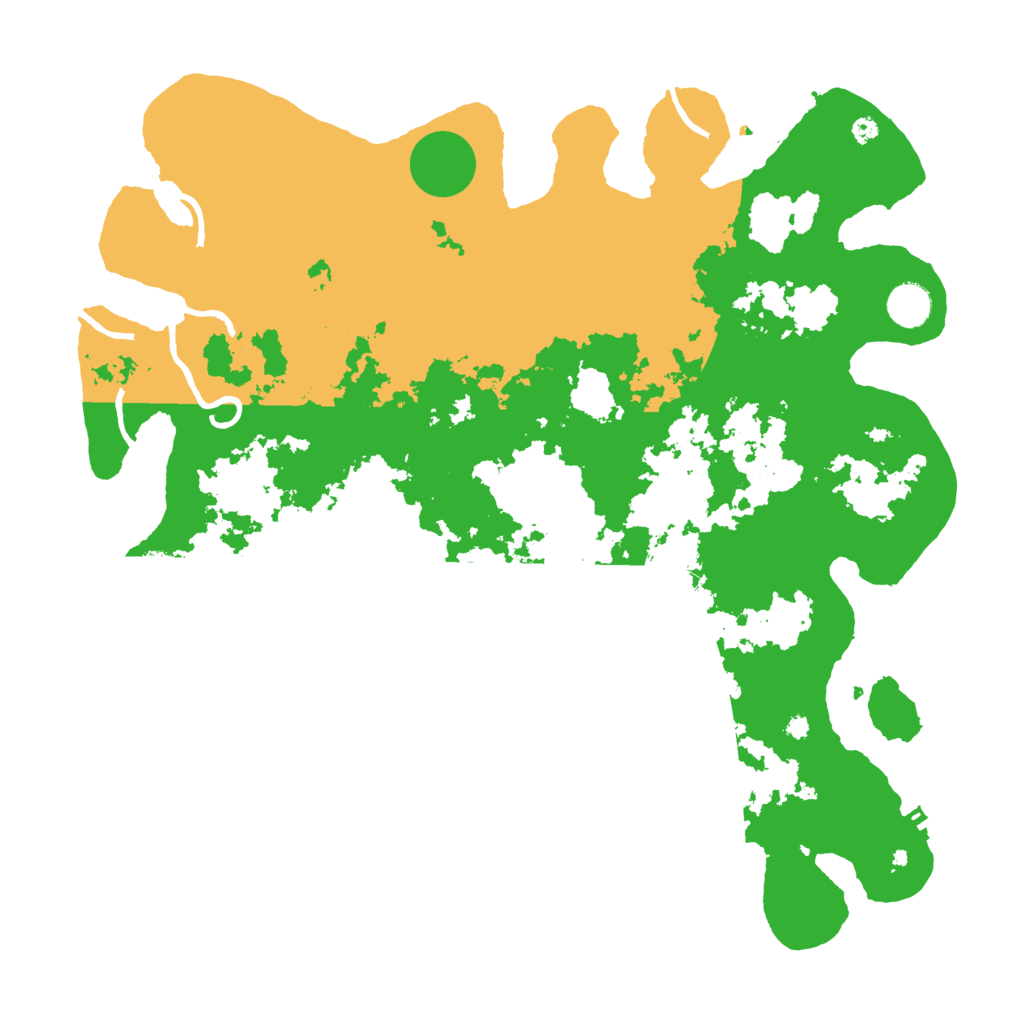 Biome Rust Map: Procedural Map, Size: 4100, Seed: 429602463