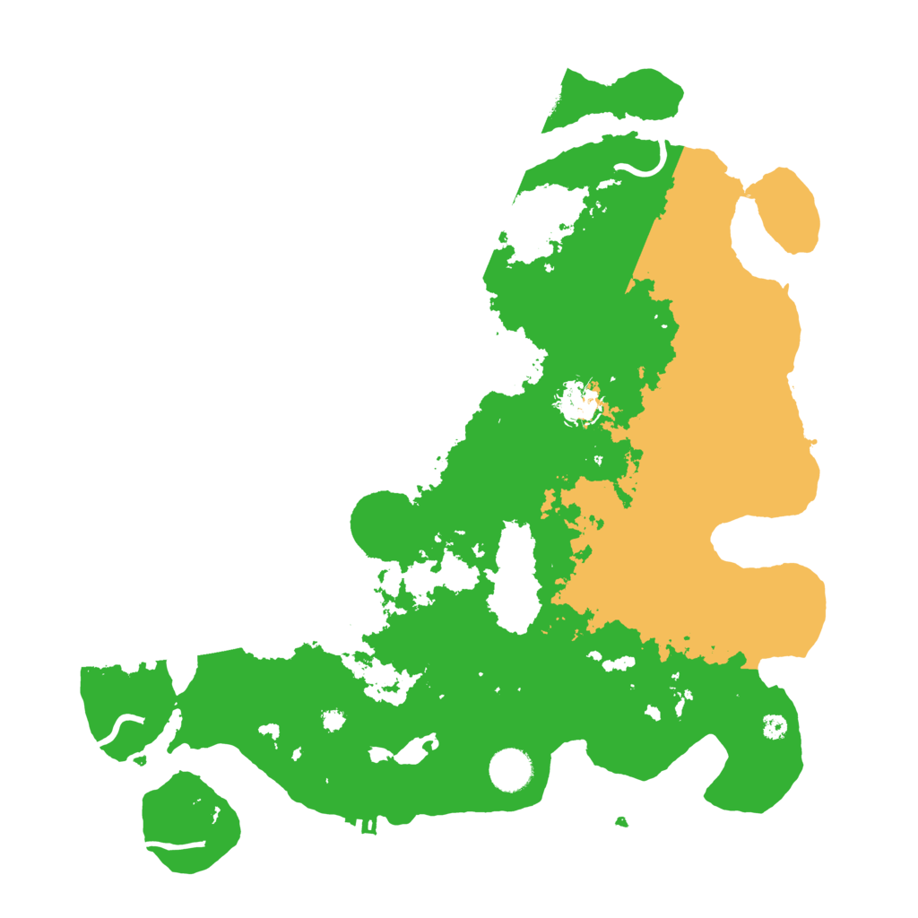 Biome Rust Map: Procedural Map, Size: 3750, Seed: 207866264