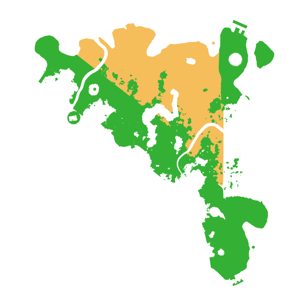 Biome Rust Map: Procedural Map, Size: 4000, Seed: 2356465