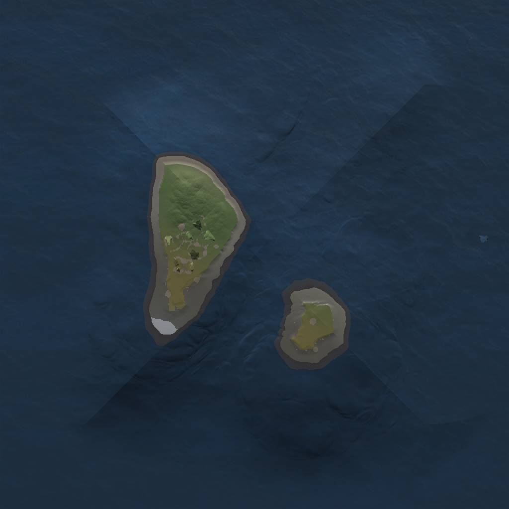 Rust Map: Procedural Map, Size: 1000, Seed: 292974660, 3 Monuments