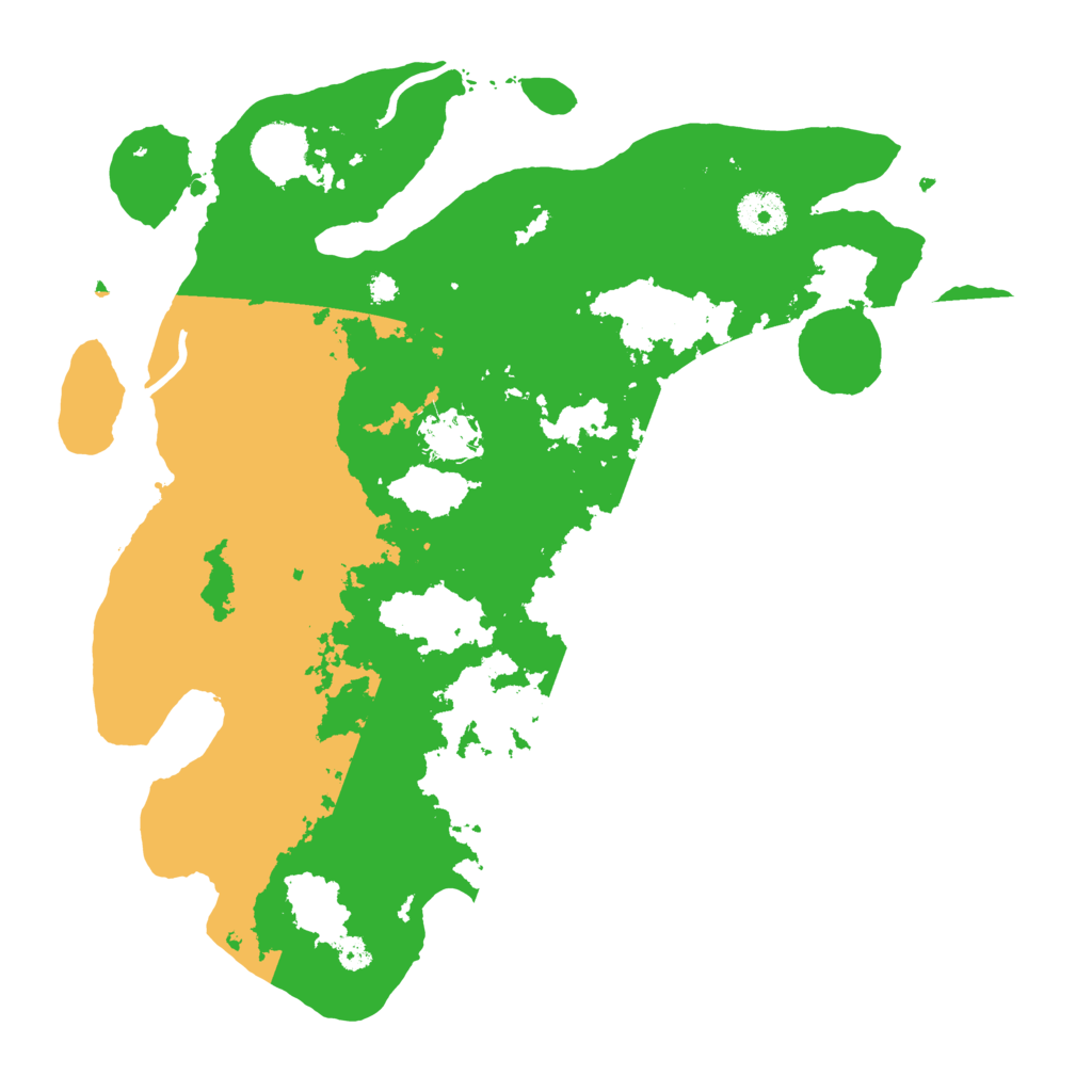 Biome Rust Map: Procedural Map, Size: 3500, Seed: 1367245445