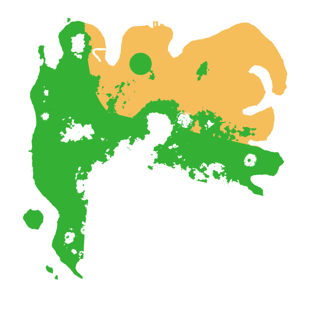 Biome Rust Map: Procedural Map, Size: 3700, Seed: 1893025950