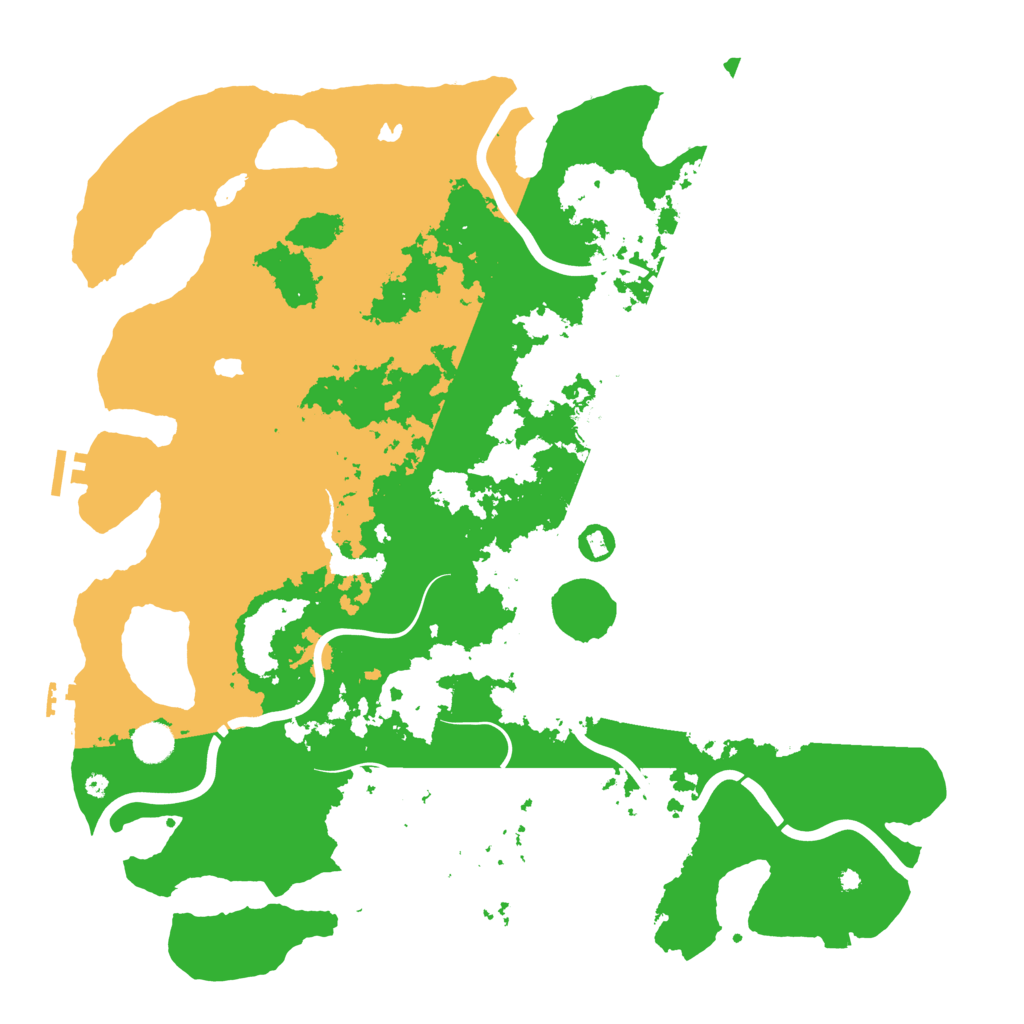 Biome Rust Map: Procedural Map, Size: 4500, Seed: 1600393819