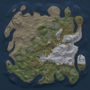 Thumbnail Rust Map: Procedural Map, Size: 4250, Seed: 826517950, 17 Monuments