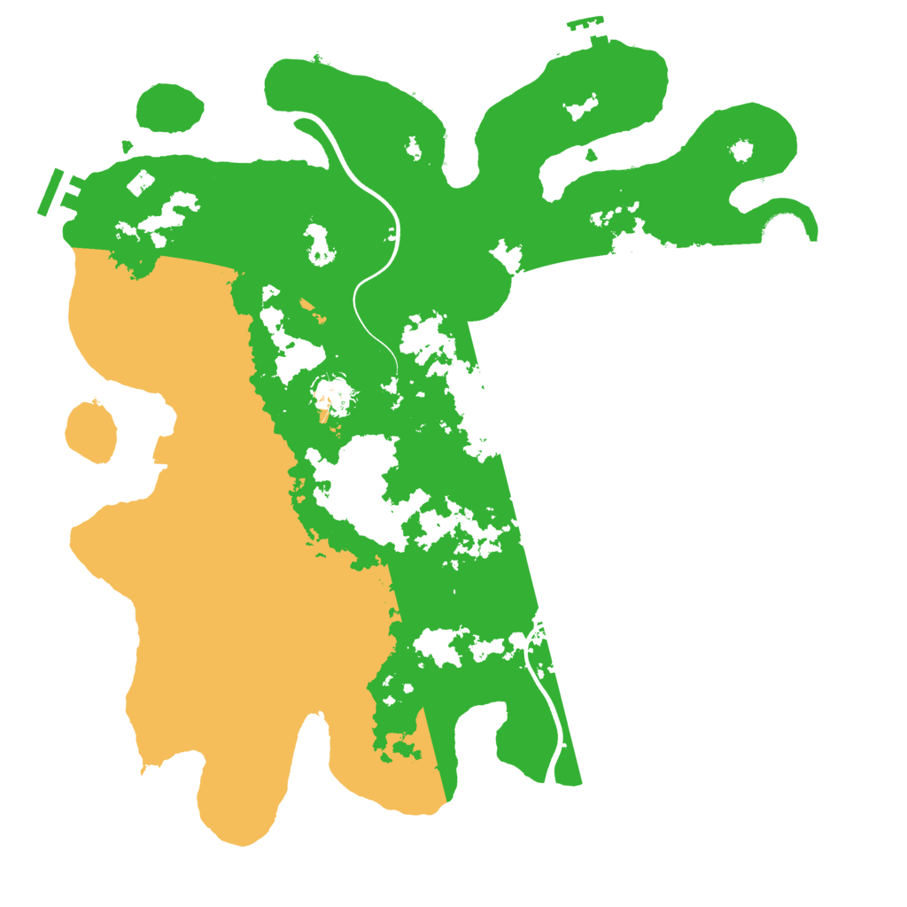 Biome Rust Map: Procedural Map, Size: 3750, Seed: 289194764