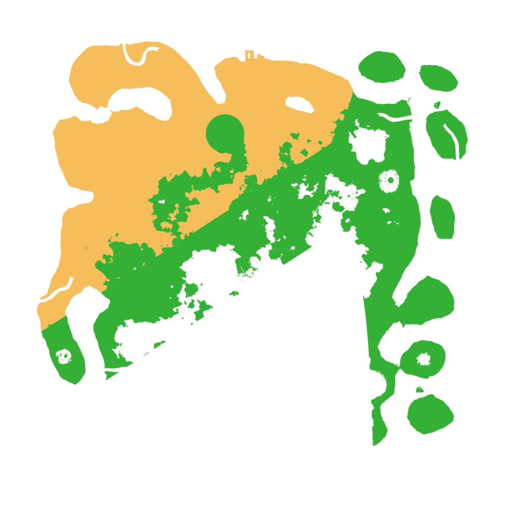 Biome Rust Map: Procedural Map, Size: 3500, Seed: 23247