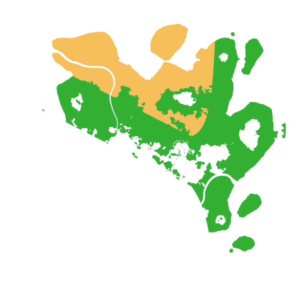 Biome Rust Map: Procedural Map, Size: 3000, Seed: 924115307