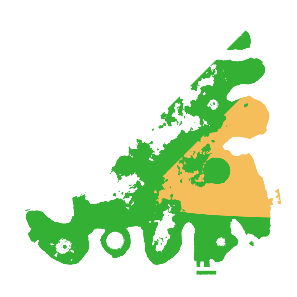 Biome Rust Map: Procedural Map, Size: 3000, Seed: 446635659