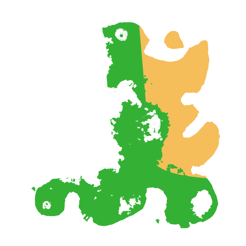 Biome Rust Map: Procedural Map, Size: 3000, Seed: 29358