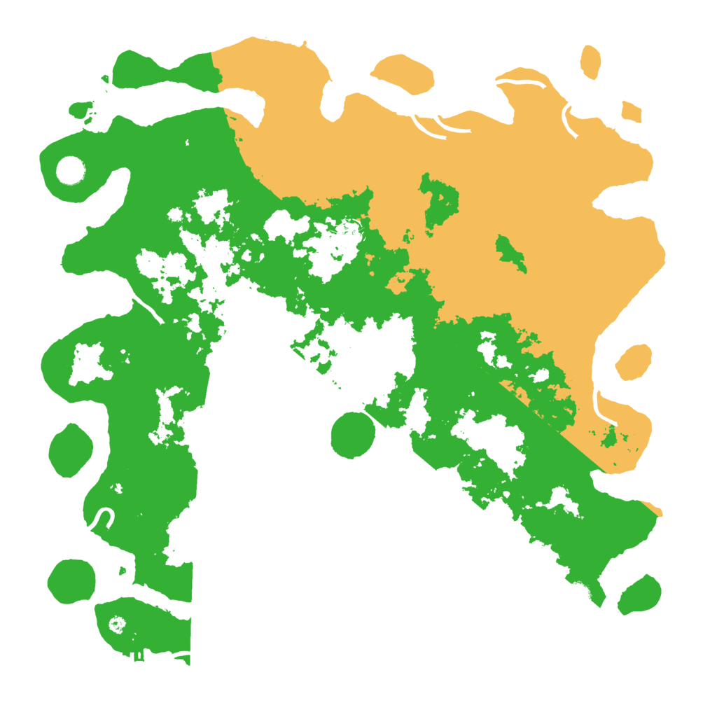 Biome Rust Map: Procedural Map, Size: 4400, Seed: 7410362