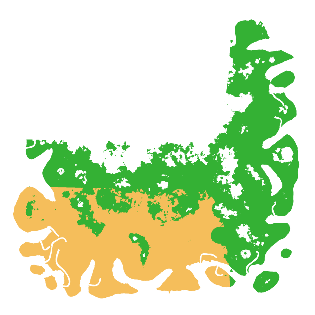 Biome Rust Map: Procedural Map, Size: 5000, Seed: 100010001
