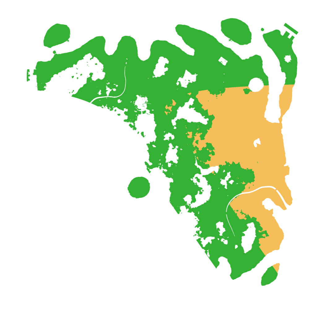 Biome Rust Map: Procedural Map, Size: 4000, Seed: 1684420956