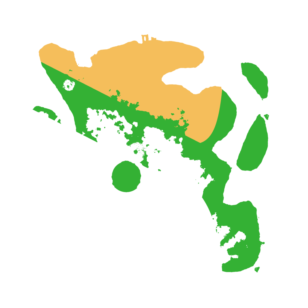 Biome Rust Map: Procedural Map, Size: 2850, Seed: 1808734749