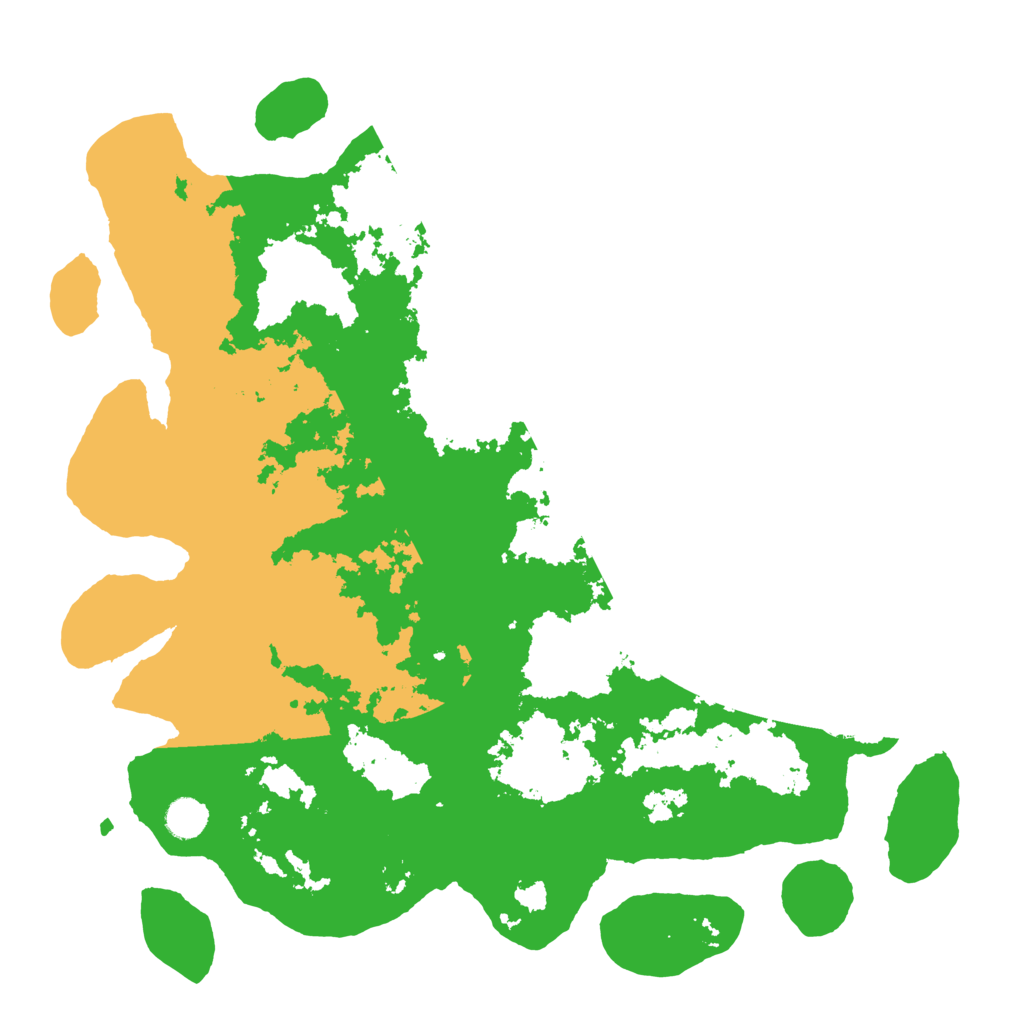 Biome Rust Map: Barren, Size: 4400, Seed: 86895379