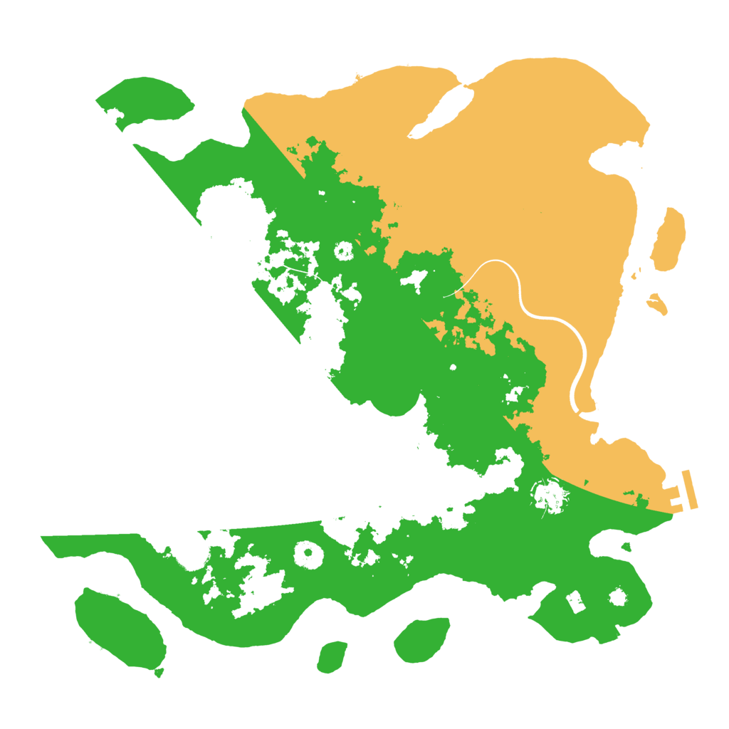 Biome Rust Map: Procedural Map, Size: 3750, Seed: 44371325