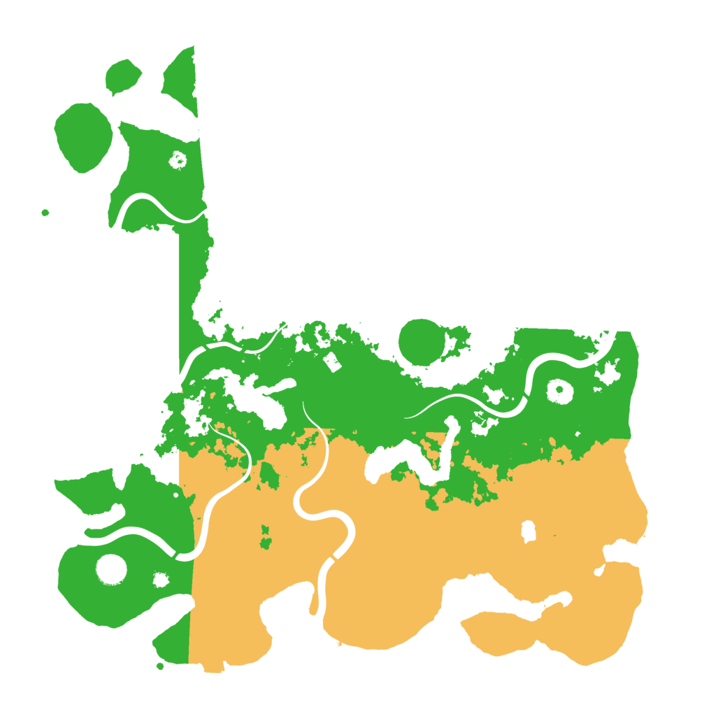 Biome Rust Map: Procedural Map, Size: 4100, Seed: 19365578
