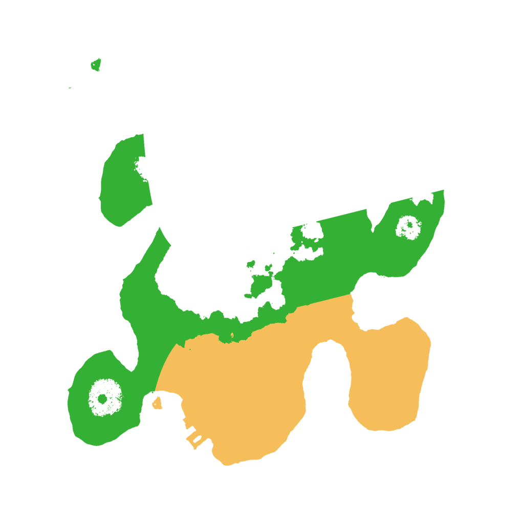 Biome Rust Map: Procedural Map, Size: 2225, Seed: 1