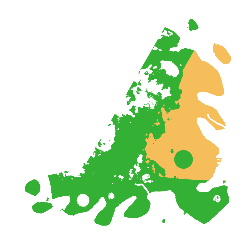 Biome Rust Map: Procedural Map, Size: 3500, Seed: 1502675669