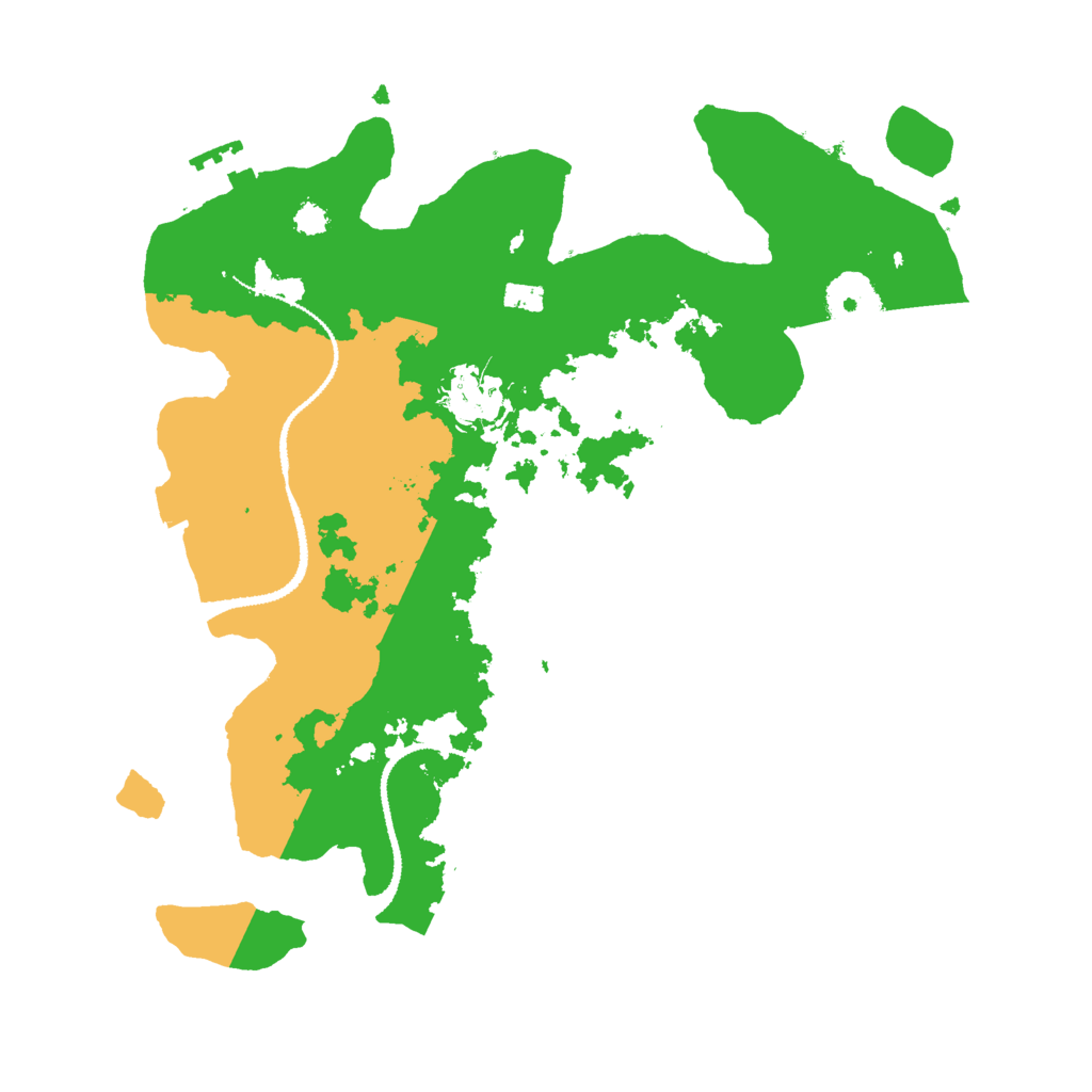 Biome Rust Map: Procedural Map, Size: 3000, Seed: 1533559438