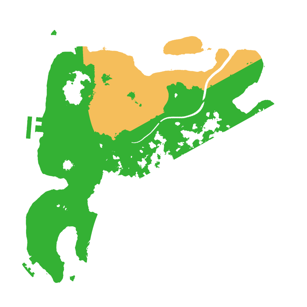 Biome Rust Map: Procedural Map, Size: 2800, Seed: 26320818