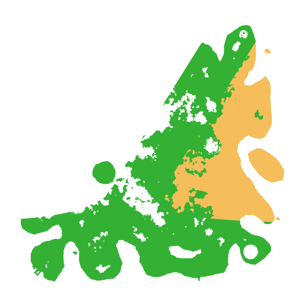 Biome Rust Map: Procedural Map, Size: 3700, Seed: 2137708259