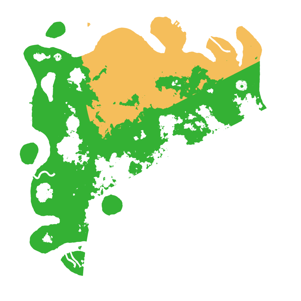 Biome Rust Map: Procedural Map, Size: 4100, Seed: 93041966