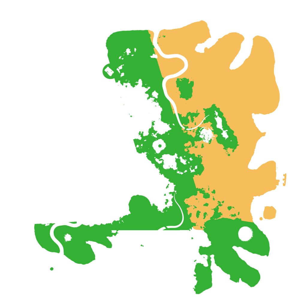 Biome Rust Map: Procedural Map, Size: 3750, Seed: 71517690