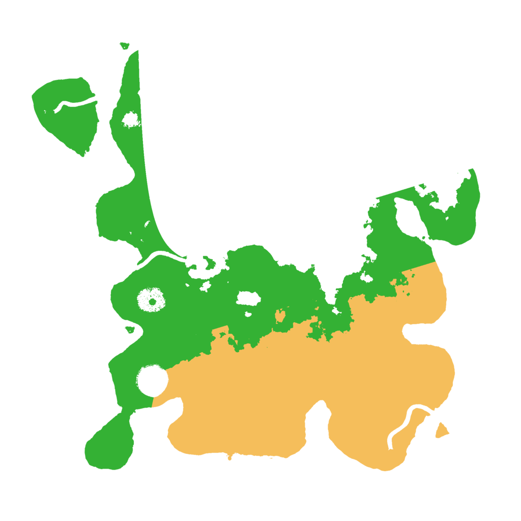 Biome Rust Map: Procedural Map, Size: 3000, Seed: 6774