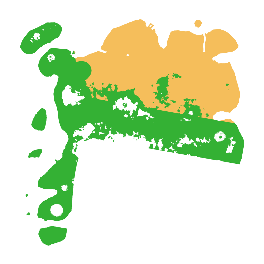 Biome Rust Map: Procedural Map, Size: 3750, Seed: 48575887