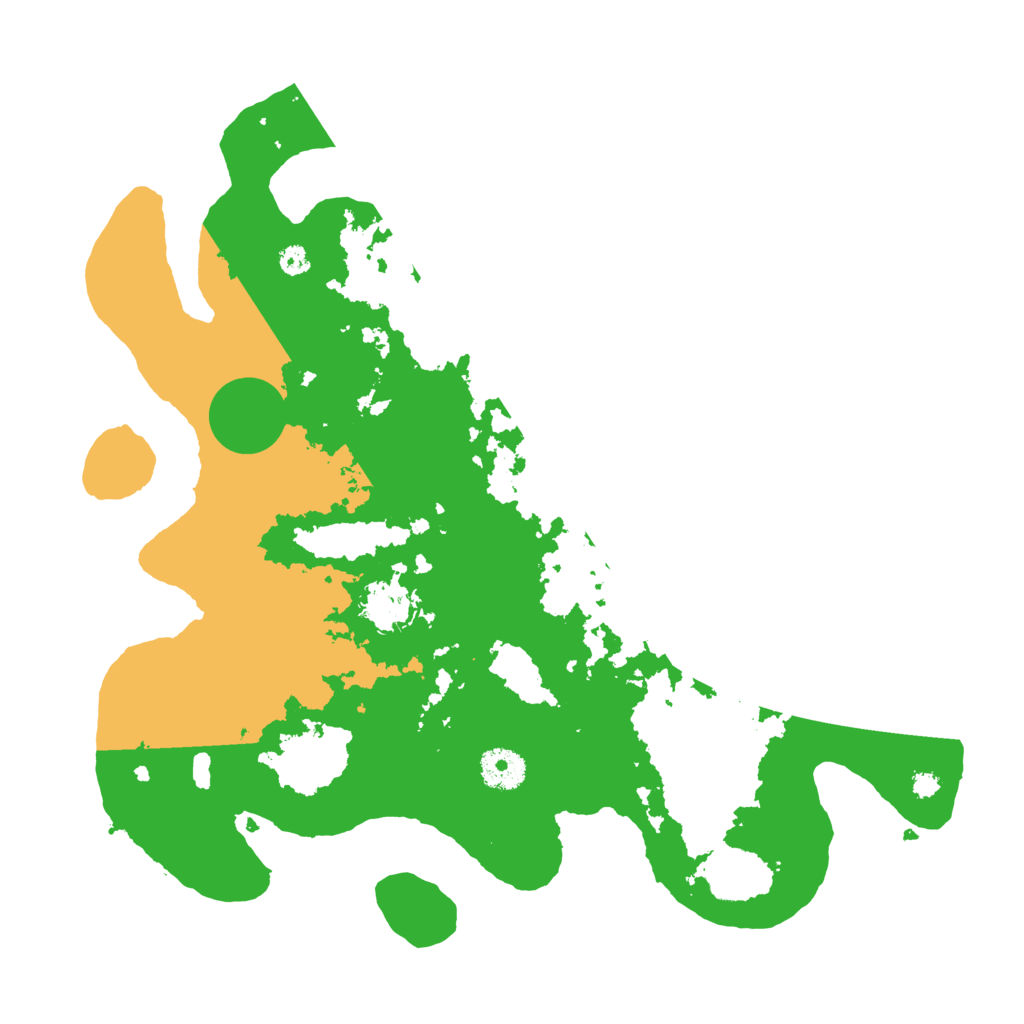 Biome Rust Map: Procedural Map, Size: 3550, Seed: 25528066