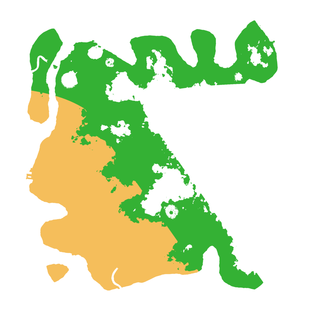 Biome Rust Map: Procedural Map, Size: 3550, Seed: 38583287