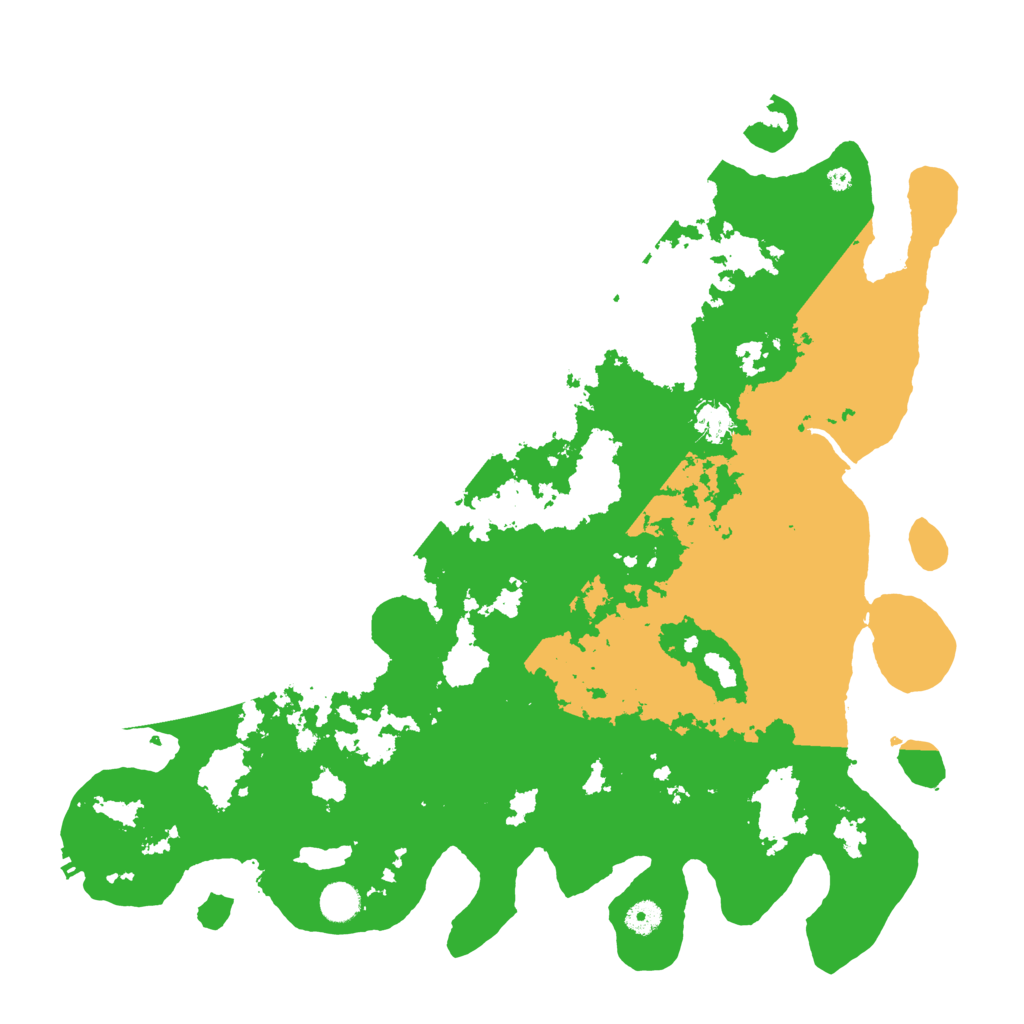 Biome Rust Map: Procedural Map, Size: 4500, Seed: 1191802764