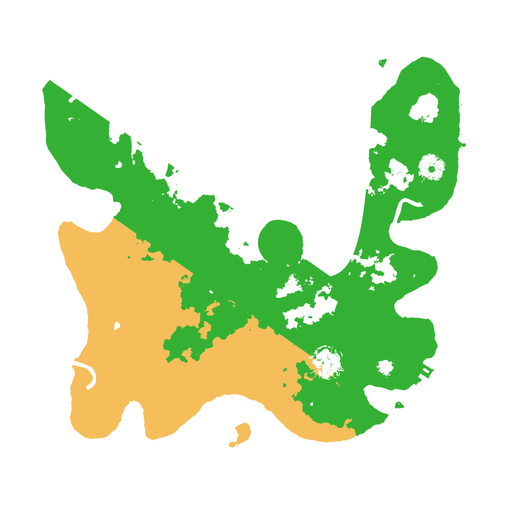 Biome Rust Map: Procedural Map, Size: 3000, Seed: 7731717