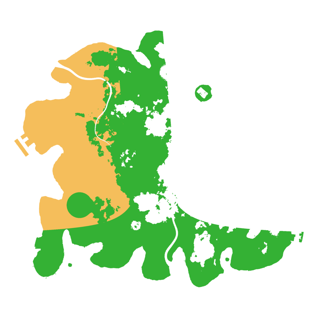 Biome Rust Map: Procedural Map, Size: 3250, Seed: 334888928