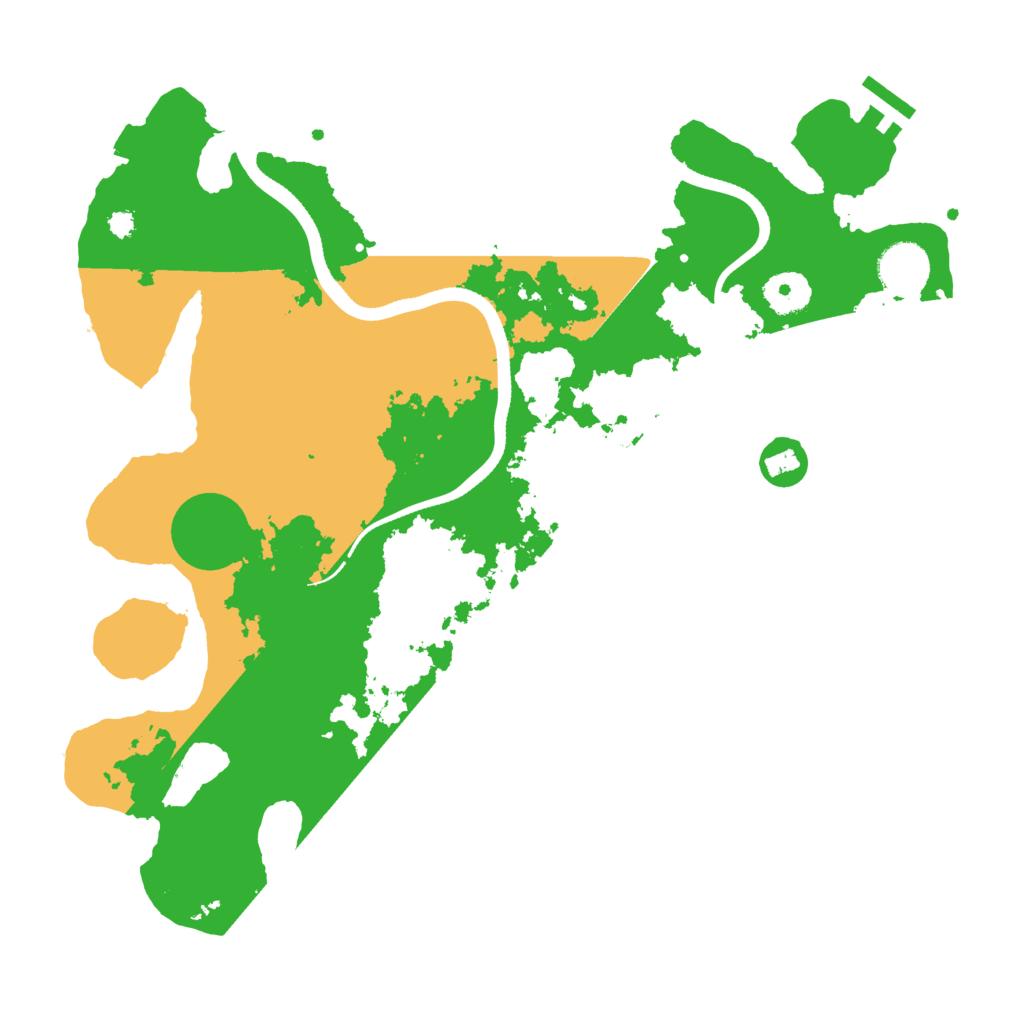 Biome Rust Map: Procedural Map, Size: 3500, Seed: 849202329