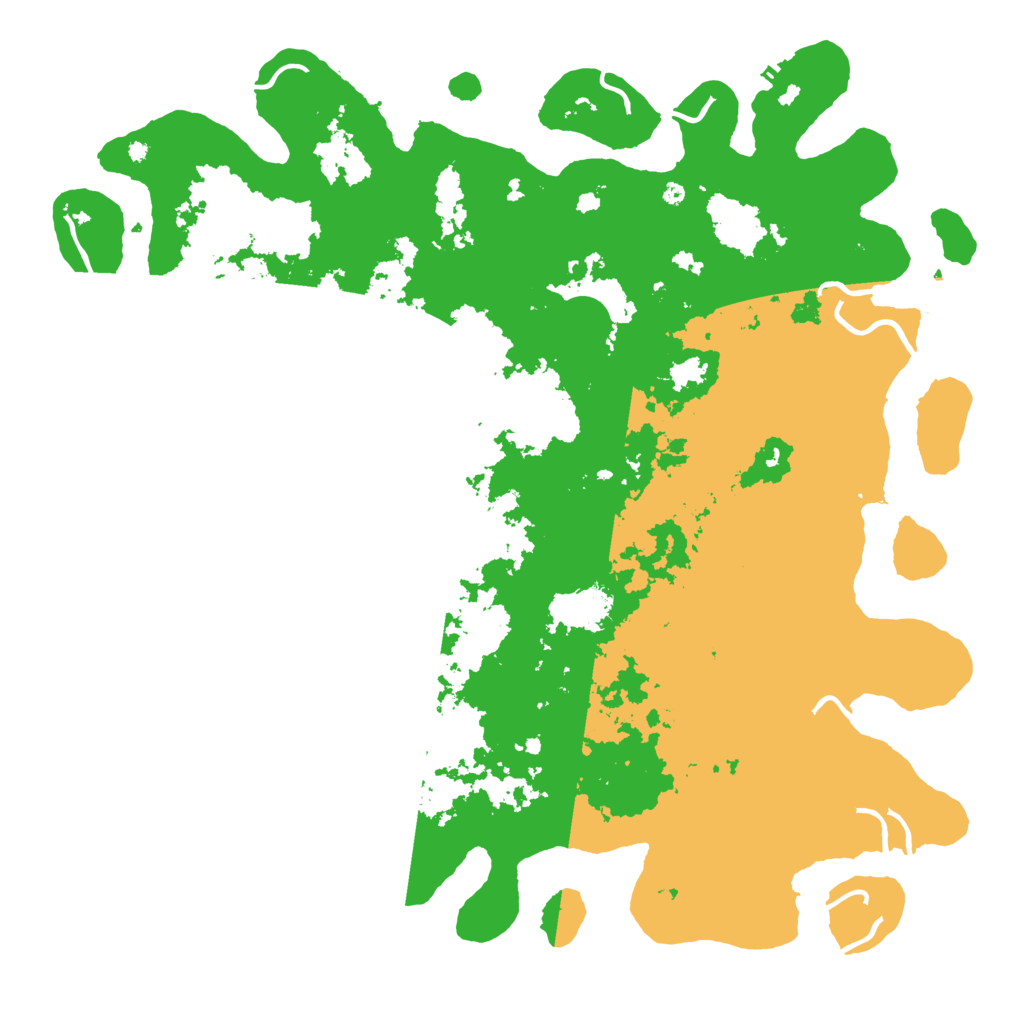 Biome Rust Map: Procedural Map, Size: 4800, Seed: 357602485