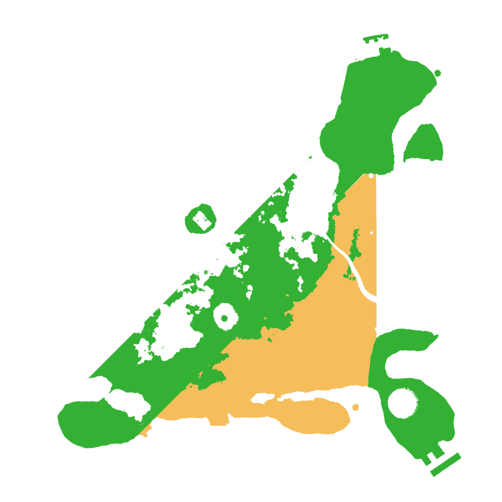 Biome Rust Map: Procedural Map, Size: 3000, Seed: 3105