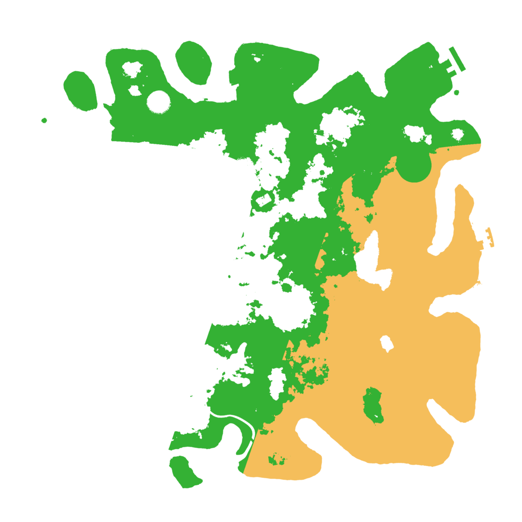 Biome Rust Map: Procedural Map, Size: 4000, Seed: 1003031251