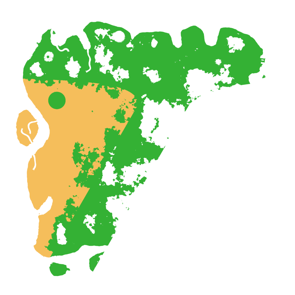 Biome Rust Map: Procedural Map, Size: 4500, Seed: 211936962