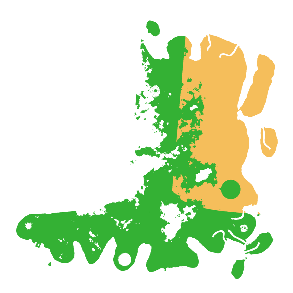 Biome Rust Map: Procedural Map, Size: 4000, Seed: 65608332